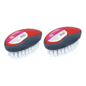 2 Escova De Lavar Roupa Condor Plástico Multiuso Confortável Cinza