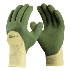 Luva Danny Pegasus Pro 3/4 Latex Corrugado 3 Pares Ca 28709 Tamanho M