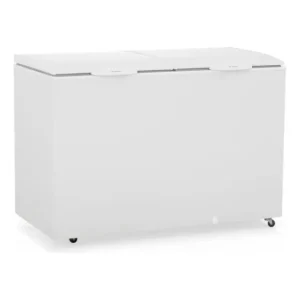 Freezer Horizontal Duas Portas Branco Com Rodinhas Ghbs-310 Branco 220v