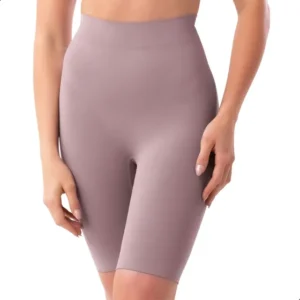 Bermuda Cinta Alta Compressão Diminui Barriga Cós Alto She