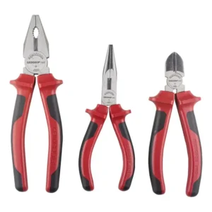 Jogo De Alicate Com 3 Peças Gedore Red-3301189