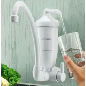 Filtro Purificador Com Torneira Acqua Bella Lorenzetti Branco Parede Branco