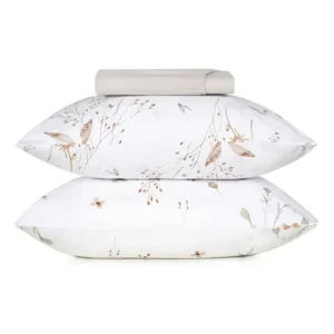 Jogo De Cama Casal Toque Acetinado Altenburg Golden 3 Pçs