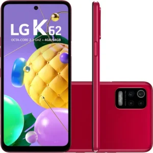 Smartphone K62 6,59'' 64gb 4gb Ram 13mp Vermelho LG