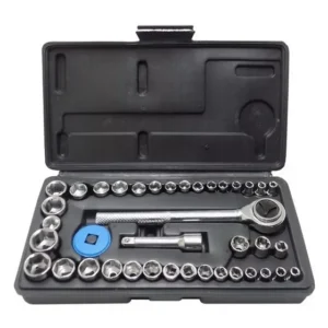 Jogo Reversível Catraca Chave Com Soquetes 40 Peças Oferta