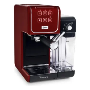 Cafeteira Espresso Primalatte Bvstem6801r Touch Red Oster Cor Preto/Vermelho