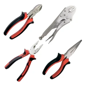Kit Alicate Pressão Corte Universal Bico Niquelado Mtx