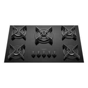 Cooktop 5 Bocas A Gás Dako Supreme Tripla Chama Preto Bivolt Preto 127/220v