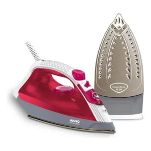 Ferro A Vapor Elétrico Fv1930b2 Arno Steamgliss Rosa
