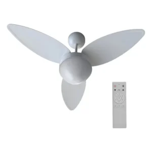 Ventilador De Teto Ventisol Aires Inverter 3 Pás 105 Cm 30w Estrutura Branco Pás Branco Diâmetro 105 Material Das Pás Plástico