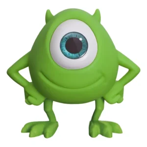 Luminária Mike Wazowski Monstros Sa Abajur Mesa Disney