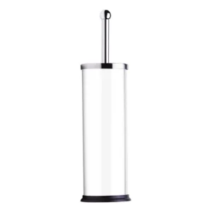 Escova Sanitária Hercules Inox Higieniza Limpar Vaso Branca Cinza