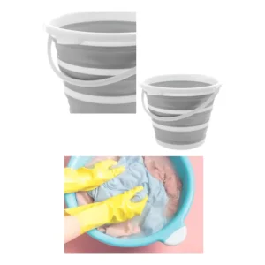 Balde Retrátil De Silicone Roupas 10 Litros - Cor Sortida Sortida