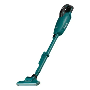 Aspirador de Pó Portátil Sem Fio Max XGT CL001GZ02 Makita Vertical Filtro HEPA Sem Bateria Azul Turquesa De Mão com Bocais Acessórios
