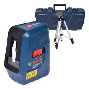 Nível Laser 15m 3 Linhas Vermelha Tripe Nivelox Bosch