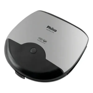 Mini Grill E Sanduicheira Philco Inox Preto 750w Cor Cinza
