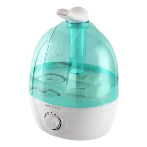 Umidificador De Ar Ultrassônico 3,7 L Doméstico Bico Duplo Azul-claro 127/220v