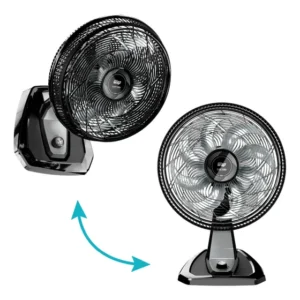 Ventilador 2 Em 1 Mesa E Parede Wap Flow Turbo Eco Com 8 Pás E 3 Velocidades 180w
