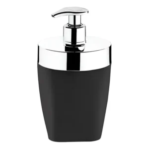 Dispensador de sabonete líquido de banho Future 400ml, cor preta