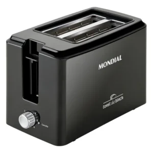Torradeira Black Mondial 6 Níveis De Tostagem 800w Cor Preto