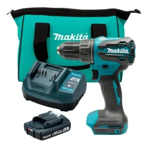 Parafusadeira Impacto Bateria Dhp490wvx Cor Azul-turquesa