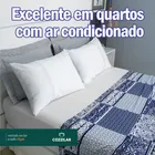 Lençol De Cobrir Queen 2,50x2,20 Malha 100% Algodão 140g Fio 24/1 Cardado Toque Macio Respirável Não Encolhe Não Dá Bolinha Viés Reforçado Cozzilar Modelo 1 - Imagem 4