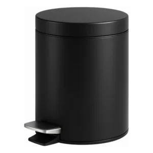 Lixeira 5l Premium Preto Matte Compacta Powermaid Lixeira 5l Preta