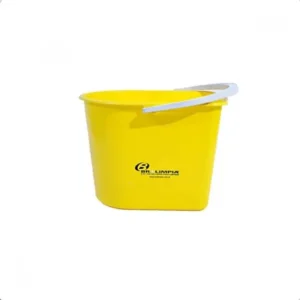 Balde Mopinho 12l Alça Amarelo Bam0am Bralimpia Amarelo