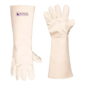 Luva Térmica Therm Up Benetherm Azul 5 Dedos 45cm Ca 39334
