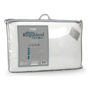Travesseiro Regulável Nasa Premium 10-20cm Duoflex Rn1125 Branco