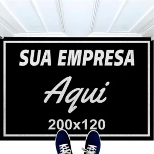 Tapete Capacho Personalizado Sob Medida 200x120 2 M 1.2 M
