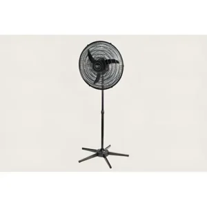 Ventilador de Pé Oscilante Tron Preto 60cm 3 Velocidades