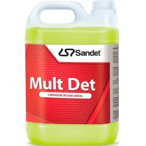 Detergente Multiuso Concentrado Sandet Limpeza Interna Ônibus Automóveis Aviões 5L