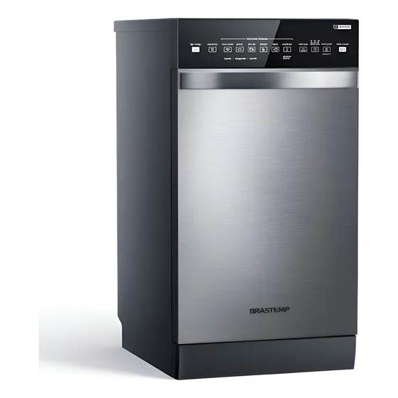Lava-louças Brastemp 10 Serviços Inox 220v Blf10brbna 220v