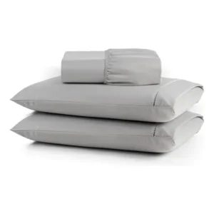 Lençol Casal 3 Peças 400 Fios 100% Algodão Cama Box