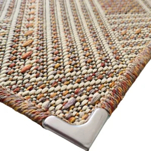 Lancer Sisllê Tapete Para Sala Antiderrapante Sisal 2,00x2,50 Diversos Comprimento 250 Cm Cor 575 Desenho Do Tecido Geométrica Largura 200 Cm