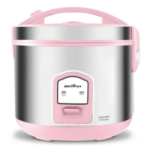 Panela De Arroz Elétrica Britânia Rosa 10 Xícaras 127v Rosa-claro 127v