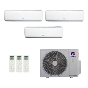 Ar-condicionado Multi Inverter Gree 24.000 (3x 12k) Qf 220v Branco 220v
