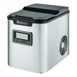 Maquina De Gelo Cubo Portatil 12kg Dia 127v Gmgd-15 Gelopar 127v Preto/inox