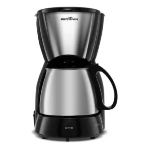 Cafeteira Britânia 18 Cafezinhos Bcf19b Jarra De Inox 550w
