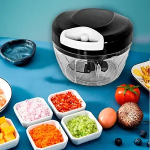 Multiprocessador Manual Relet 3 Lâminas Preto Triturar