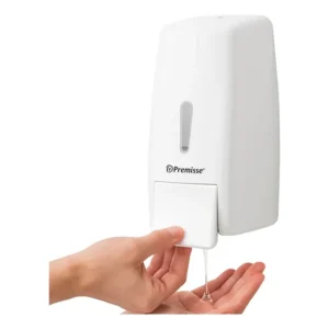 Porta Sabonete Dispenser Saboneteira De Parede Sabão Álcool Branco