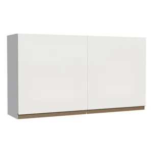Armário aéreo Madesa Reims 120cm 2 portas branco G2512109RM