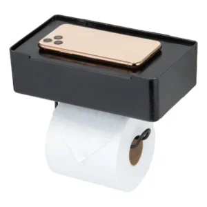 Porta Suporte Para Papel Higiênico Lenço Umedecido E Celular
