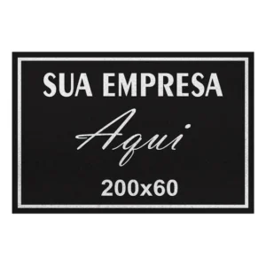 Capacho Personalizado Capacheria 200x60cm Antiderrapante