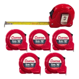 Kit 6 Unidades Trenas 5 Metros X 19mm Econômica Fita De Aço