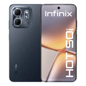 Celular Infinix Hot 50i 128gb Rom 4gb+4gb Ram Virtual Dual Sim Mediatek Helio G81 6.7 Hd+ 120hz 48mp 5000mah Carga De 18w Preto
