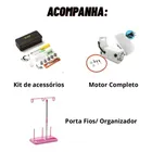 Máquina de Costura Reta Elgin B3 Vintage Logo Retrô Portátil Preto Relançamento 2025 - Imagem 7