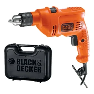Furadeira de Impacto 10mm Black Decker Modelo ‎TM500K com Maleta Potência 560W