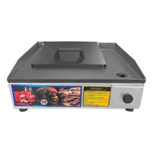 Chapa Elétrica SeveFort Grill 40x35 cm Aço Carbono